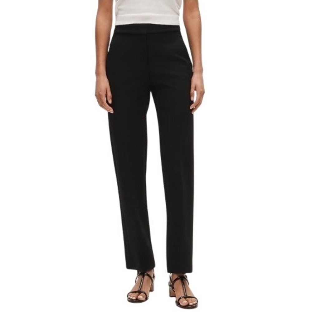 J.Crew Ruby Crop Pants Black Side Zip Office Career Workwear Professional 2